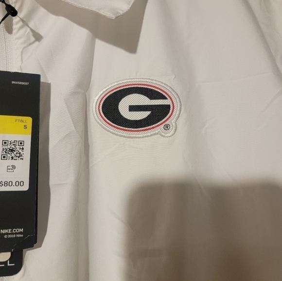 Nike Georgia Bulldogs Football On Field Jacket CQ5103-100 Men’s Size Small - Picture 6 of 7